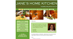 Desktop Screenshot of janeshomekitchen.com